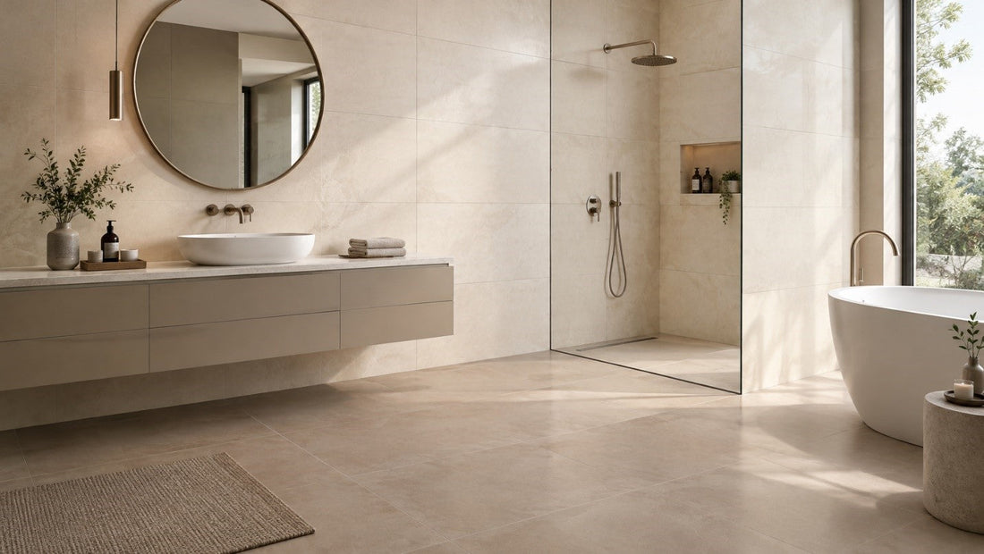 Bathroom Tiles: How to Balance Safety, Style & Maintenance