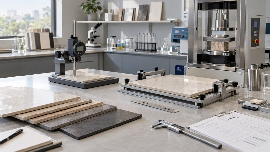 ISO 10545 tile testing standards laboratory evaluation of ceramic tiles